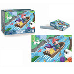 3-8Y Multicolor Blue Card Puzzle Image