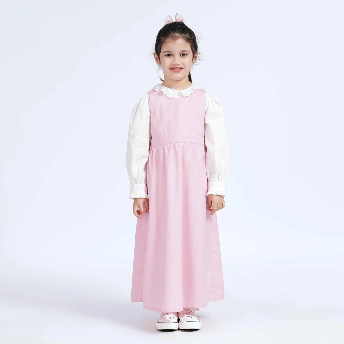 Plain Dress for Girls 40S | 7-8 Y Pink 40S | 7-8 Y,102,,,60 Image