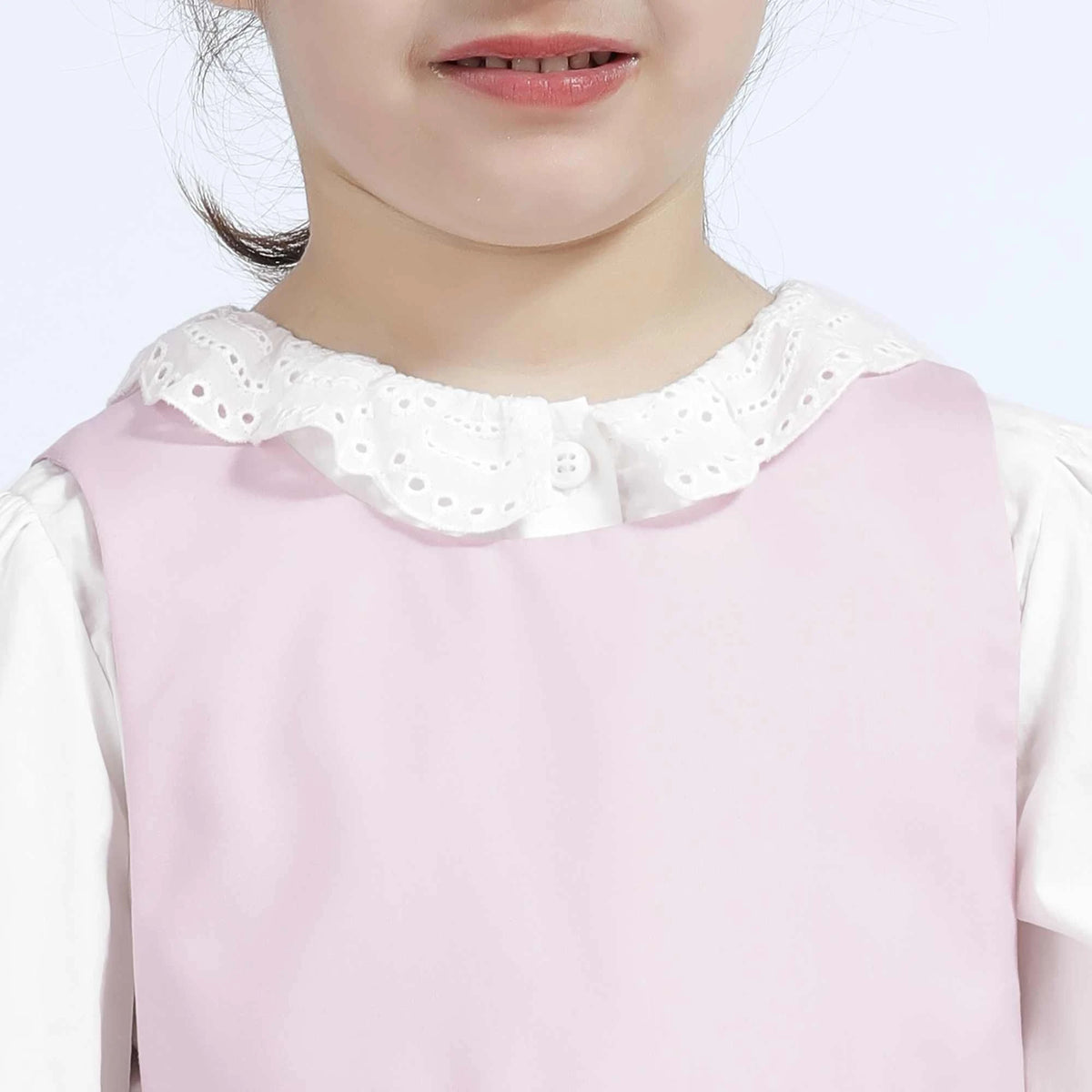 Plain Dress for Girls 42S | 8-9 Y Pink 42S | 8-9 Y,107,,,60 Image