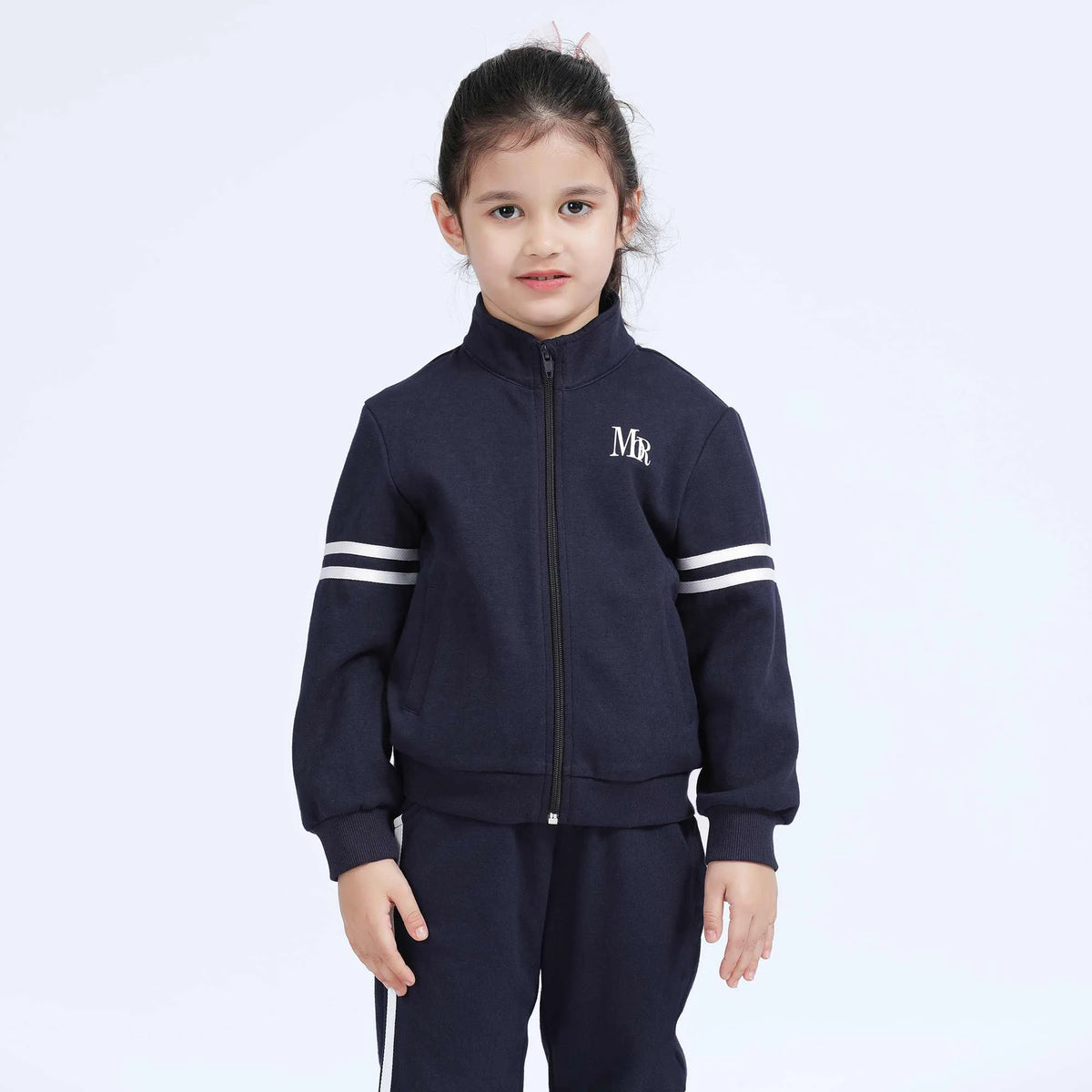 Printed Jacket for Girls 1 | 4-5 Y Navy 1 | 4-5 Y,39.5,67,35, Image