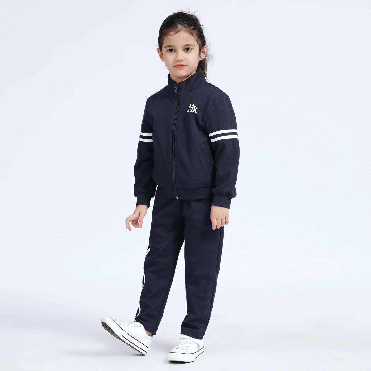 Printed Jacket for Girls 3 | 6-7 Y Navy 3 | 6-7 Y,45.5,75,41, Image