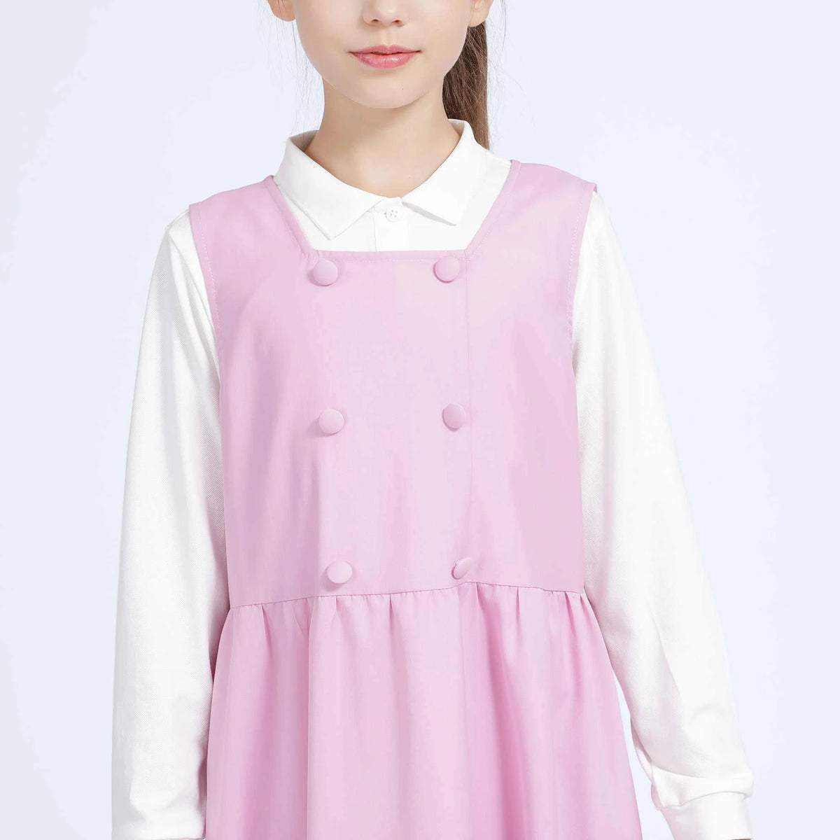 Plain Dress for Girls 44M | 9-10 Y Pink 44M | 9-10 Y,112,83,,82 Image