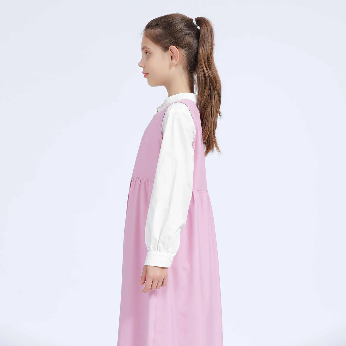 Plain Shirt for Girls 7 | 10-11 Y White 7 | 10-11 Y,63,88,52, Image