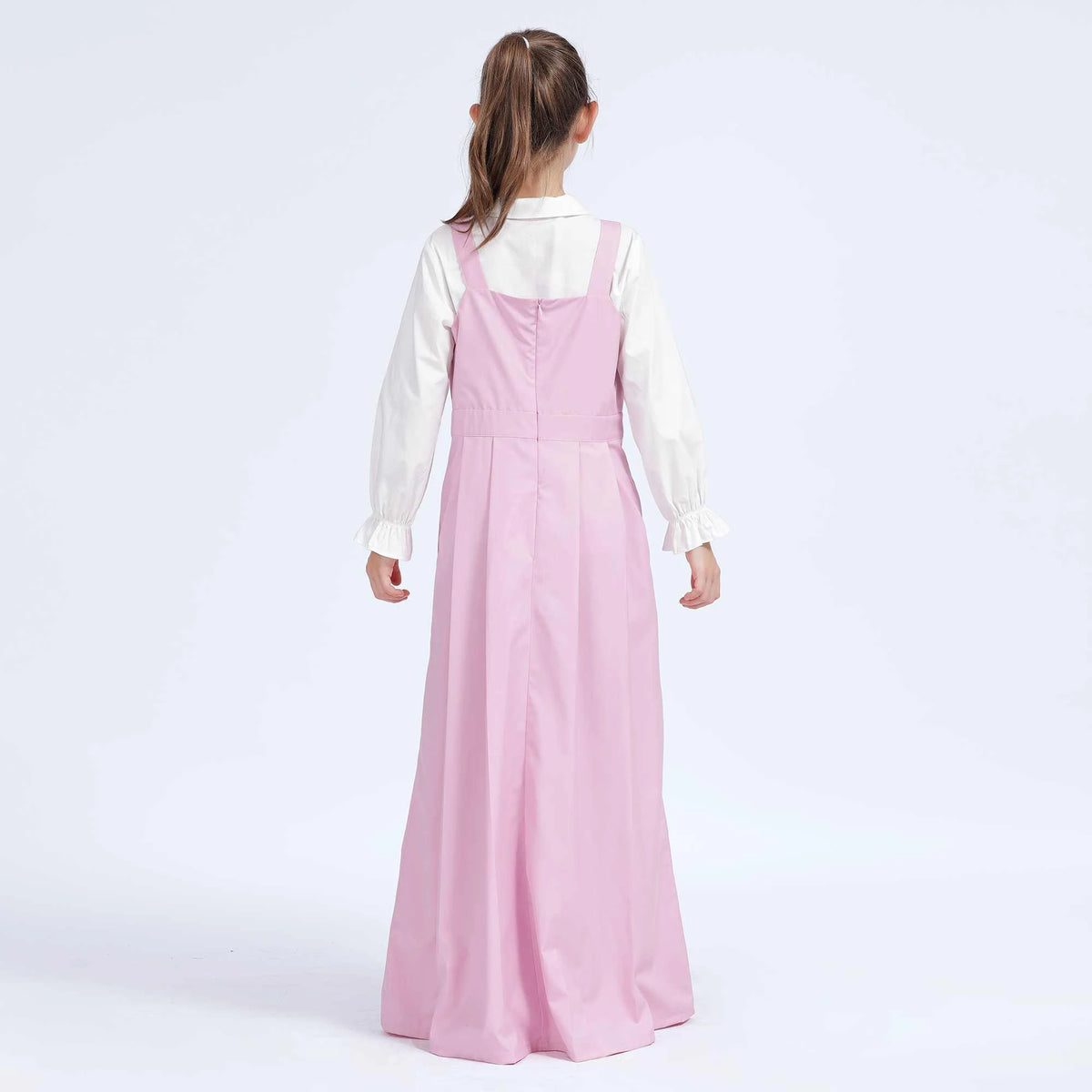 Plain Dress for Girls 46S | 10-11 Y Pink 46S | 10-11 Y,117,78,,72 Image