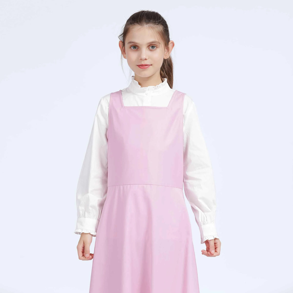 Plain Dress for Girls 44S | 9-10 Y Pink 44S | 9-10 Y,112,83,,72 Image