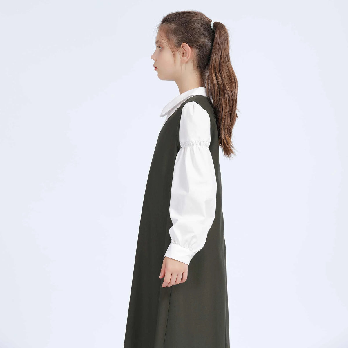 Plain Shirt for Girls M | 13-14 Y White M | 13-14 Y,59,84,48.5, Image