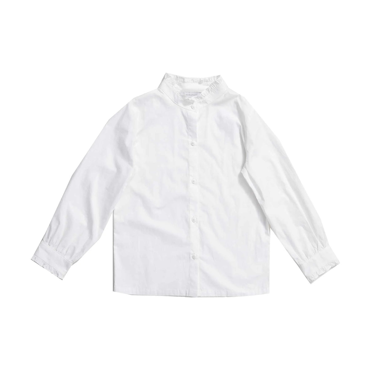 Plain Shirt for Girls S | 12-13 Y White S | 12-13 Y,55,80,45, Image