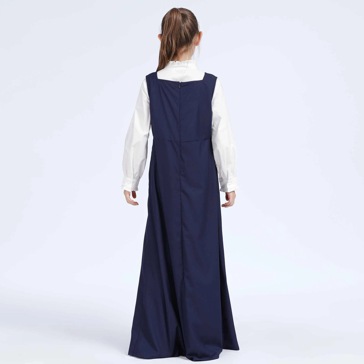 Plain Dress for Girls 52L | 13-14 Y Navy 52L | 13-14 Y,132,88,,82 Image