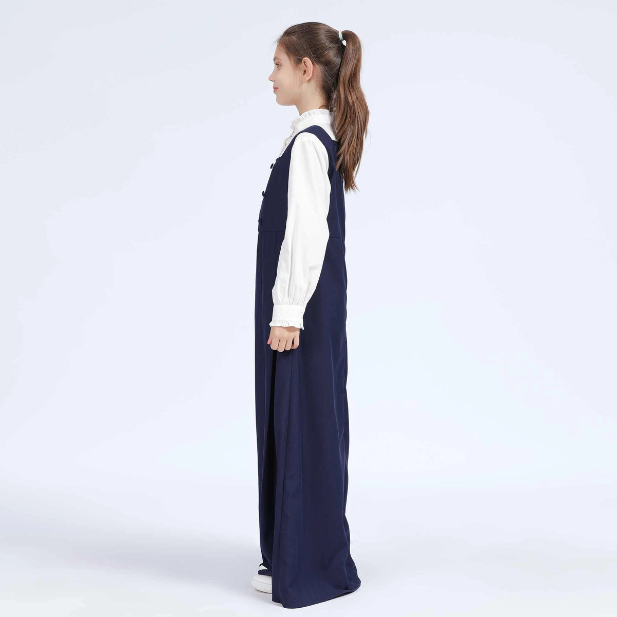 Plain Dress for Girls 52M | 13-14 Y Navy 52M | 13-14 Y,132,84,,79 Image