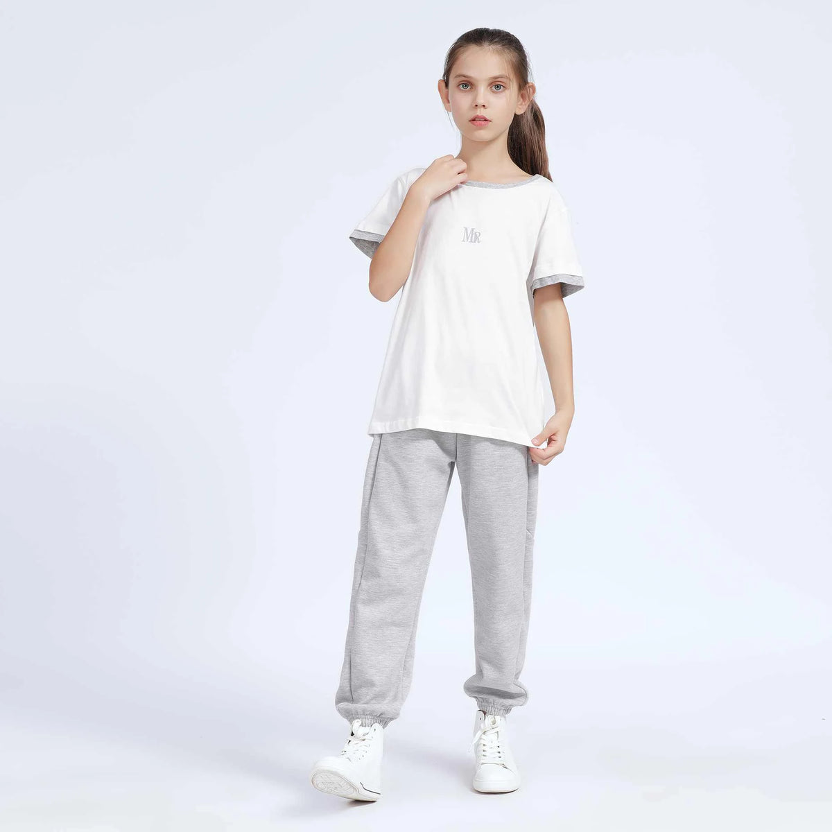 Solid Pants for Girls Image