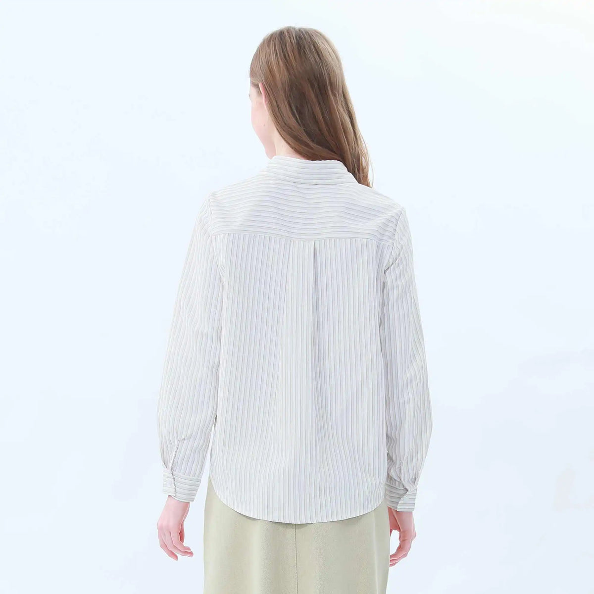 striped classic shirt for women image