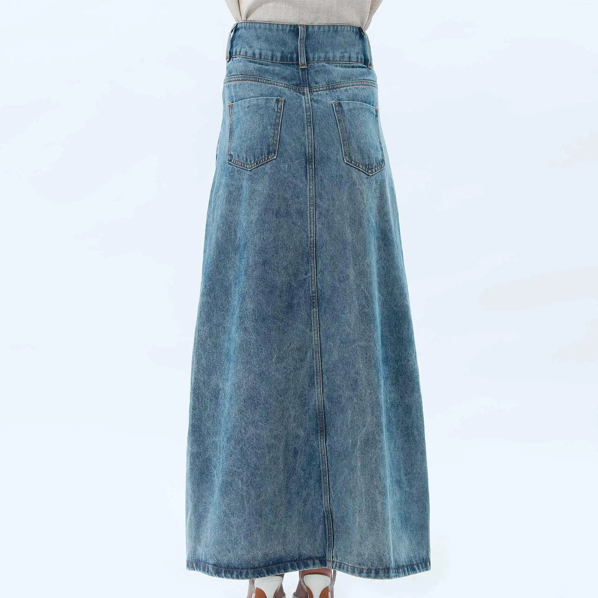 baggy classic skirt for women image