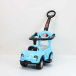 4 - 7Y Blue Ride On Car Image