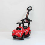 4 - 7Y Red Ride On Car Image