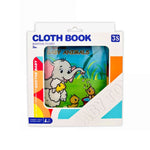 2-6M Multicolor Baby Animal Cloth Book Image