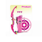 1-3Y Pink Luminous Bow And Arrow (Female) for Girls Image
