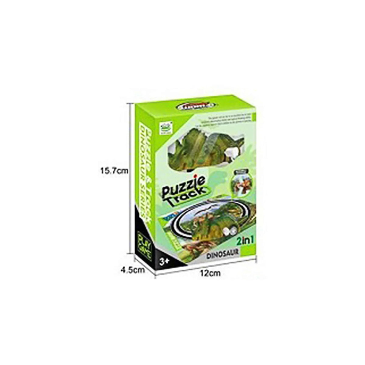 Dinosaur Jigsaw Rail Car for Boys