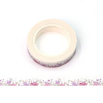 Free Flowers Pink Washi Tape Image