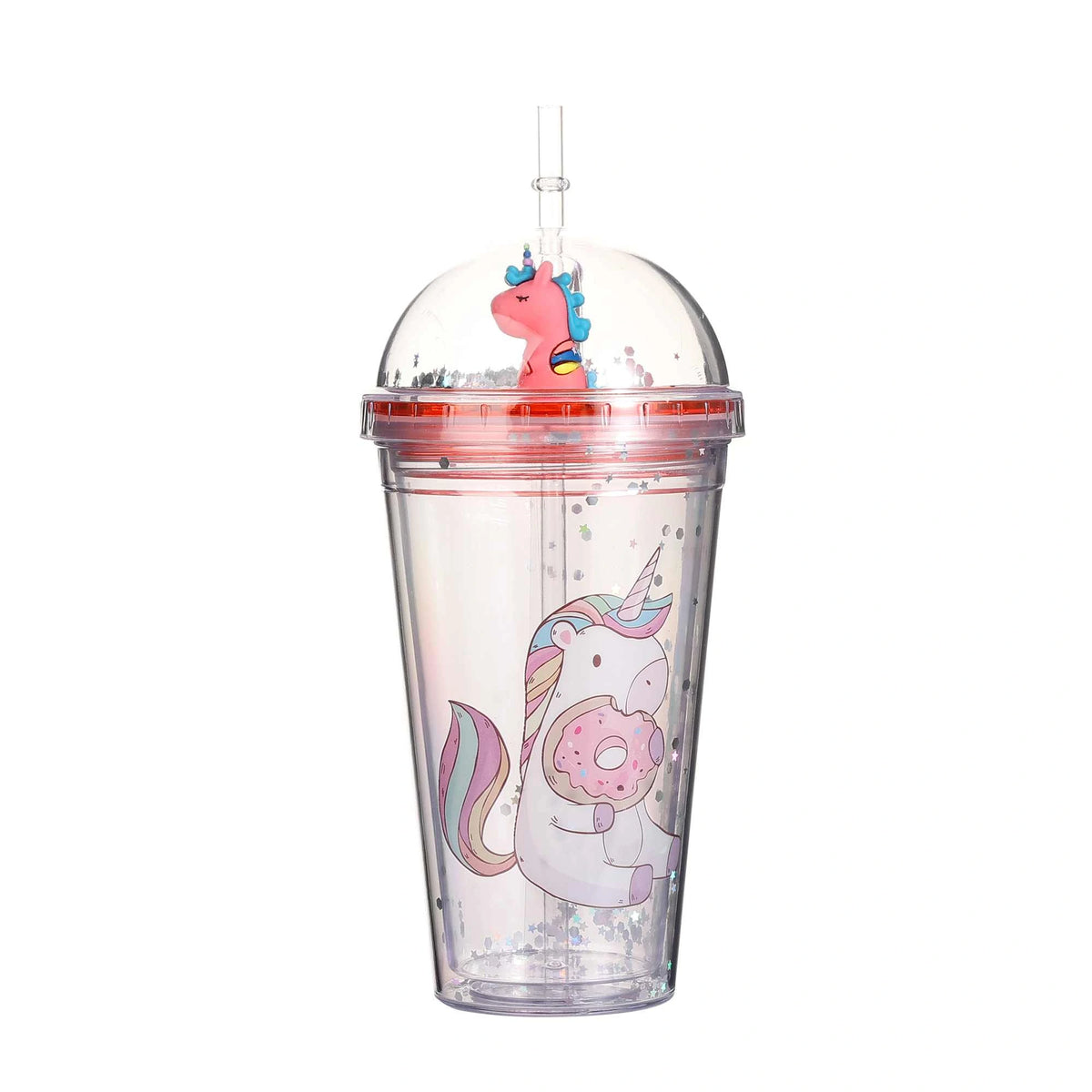 Water Cup 450ml Unicorn Pink Image