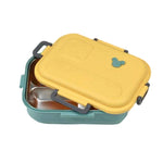 Lunch Box 800ml Yellow Green Image