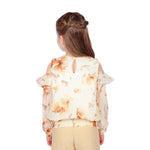 Floral Classic Blouse for Girls Image