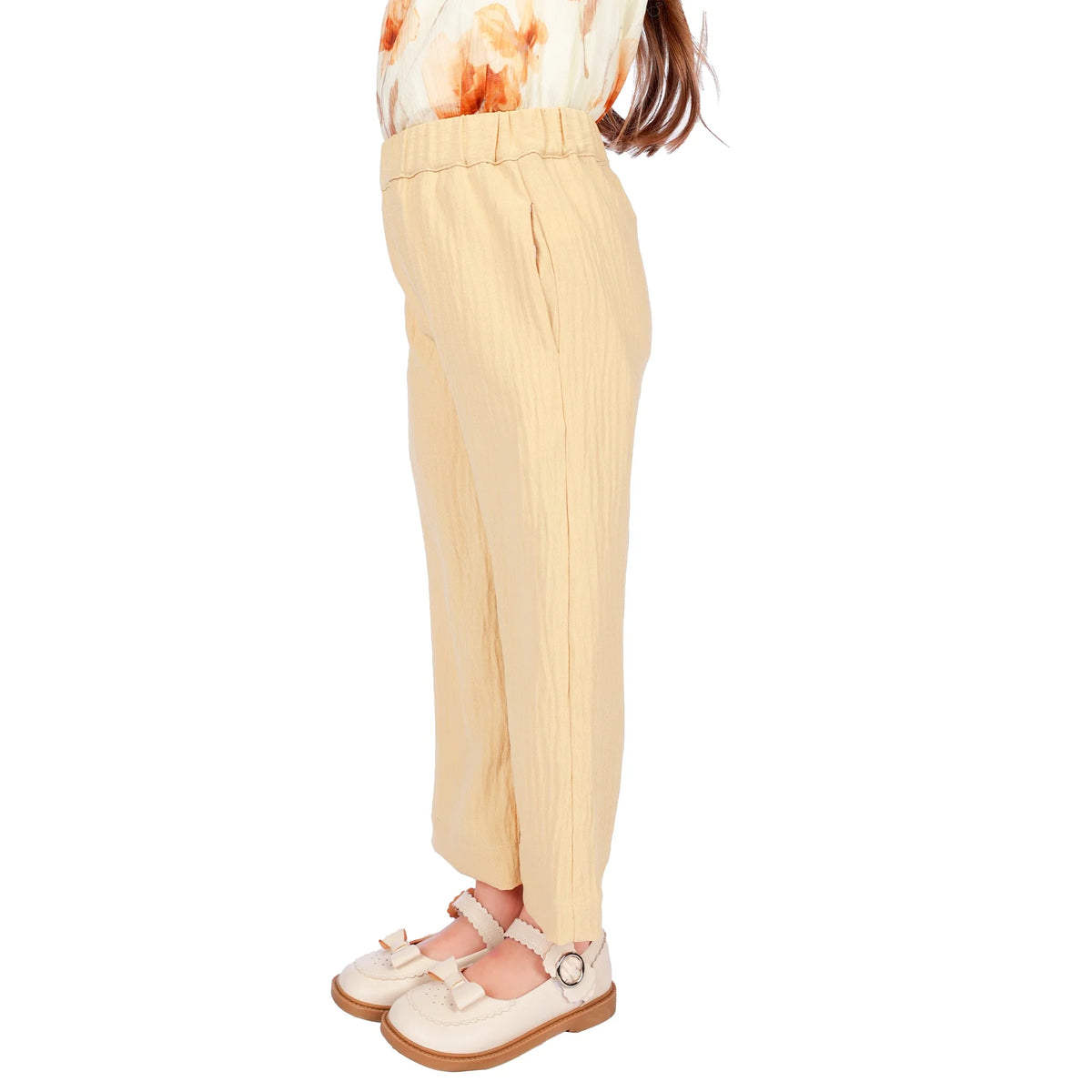 Plain Classic Pants for Girls Image