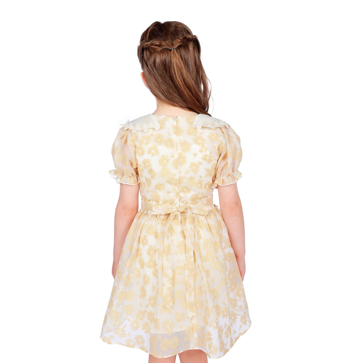 Floral Classic Dress for Girls Image