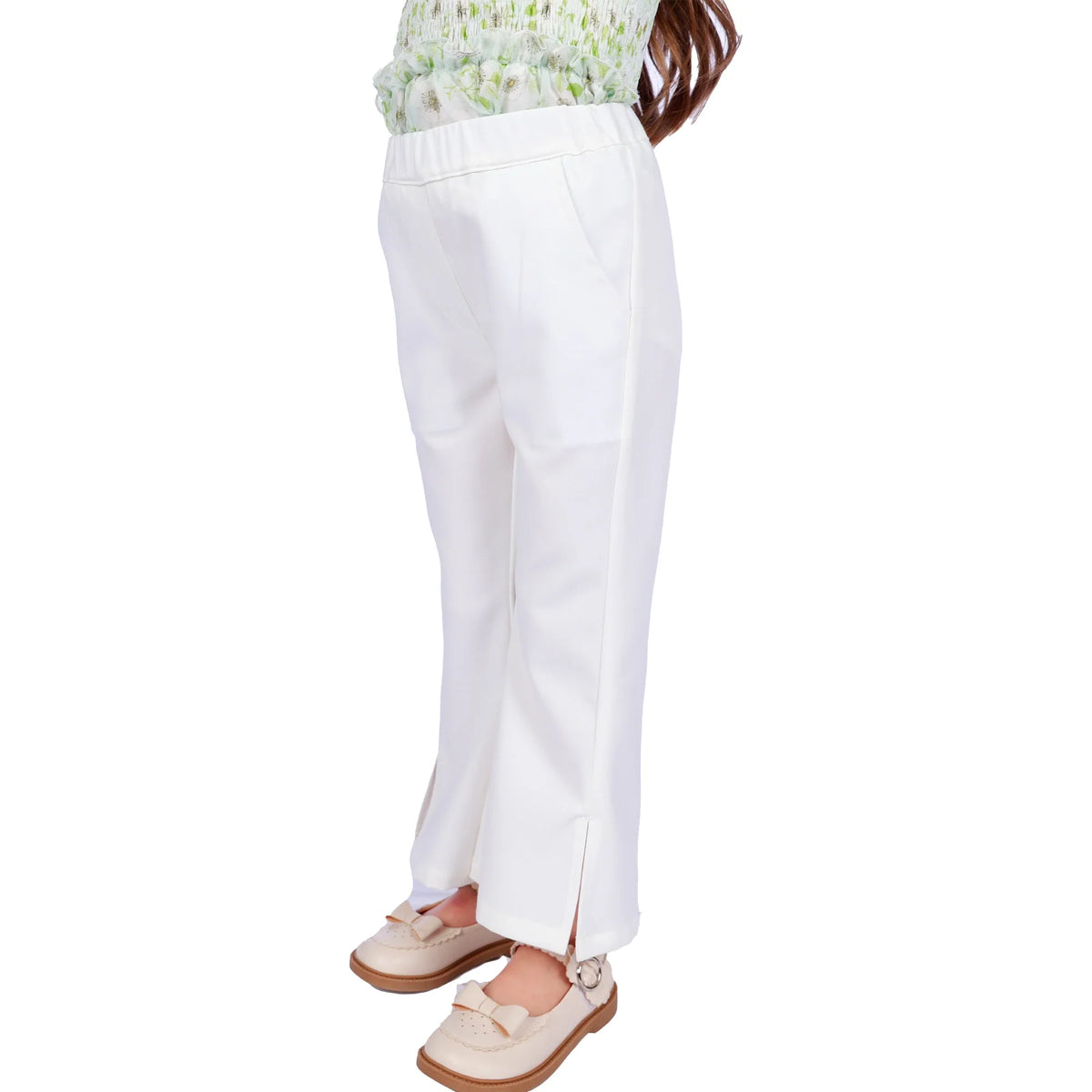 Plain Classic Pants for Girls Image