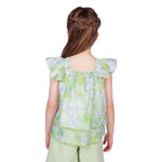 Floral Classic Blouse for Girls Image