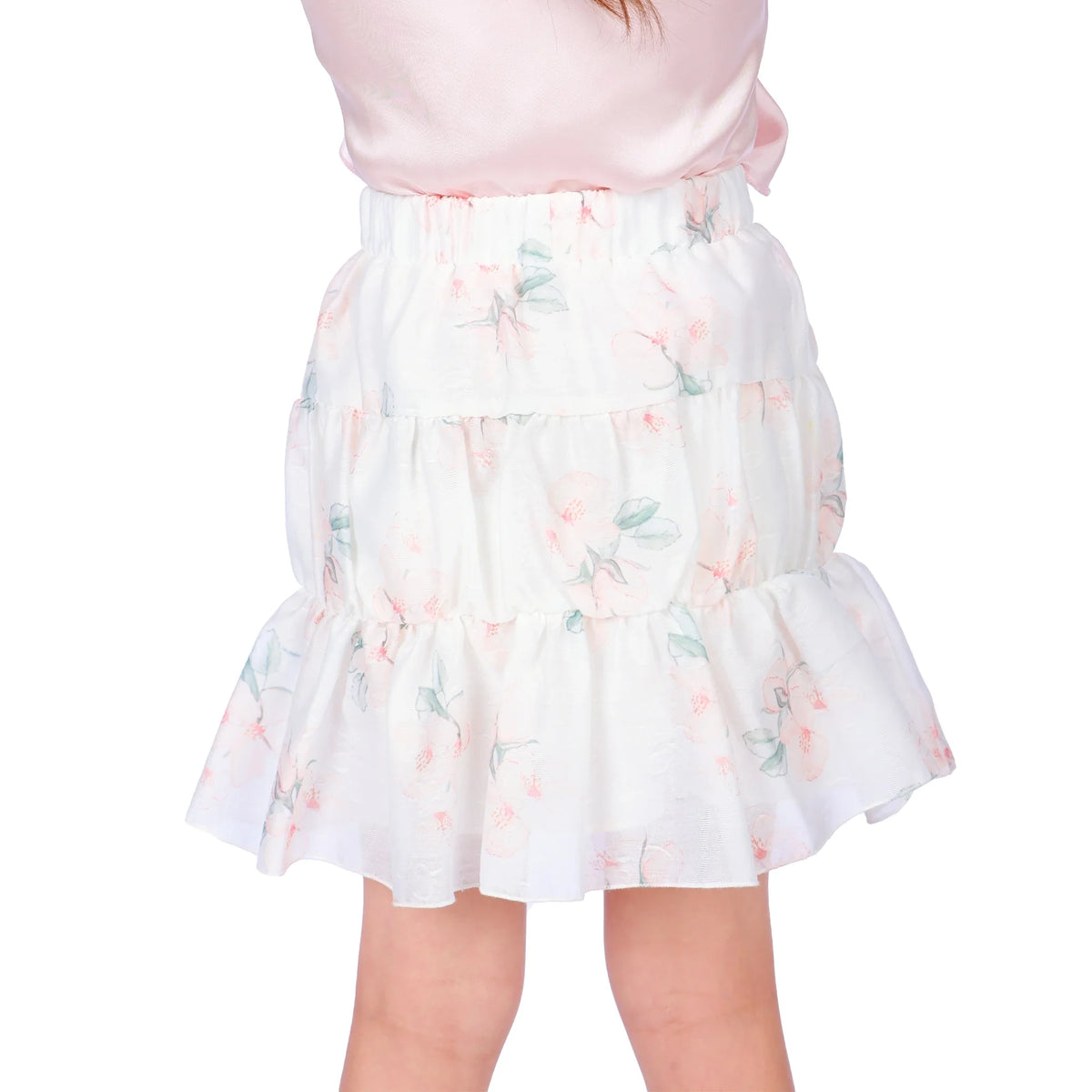 Floral Classic Skirt for Girls Image