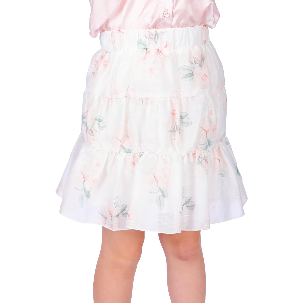 Floral Classic Skirt for Girls Image