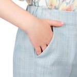 Checked Classic Pants for Girls Image