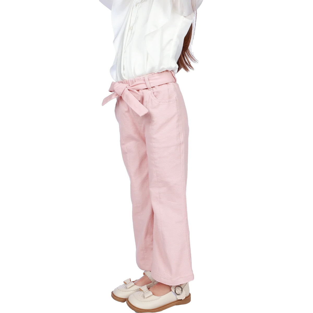 Plain Classic Pants for Girls Image