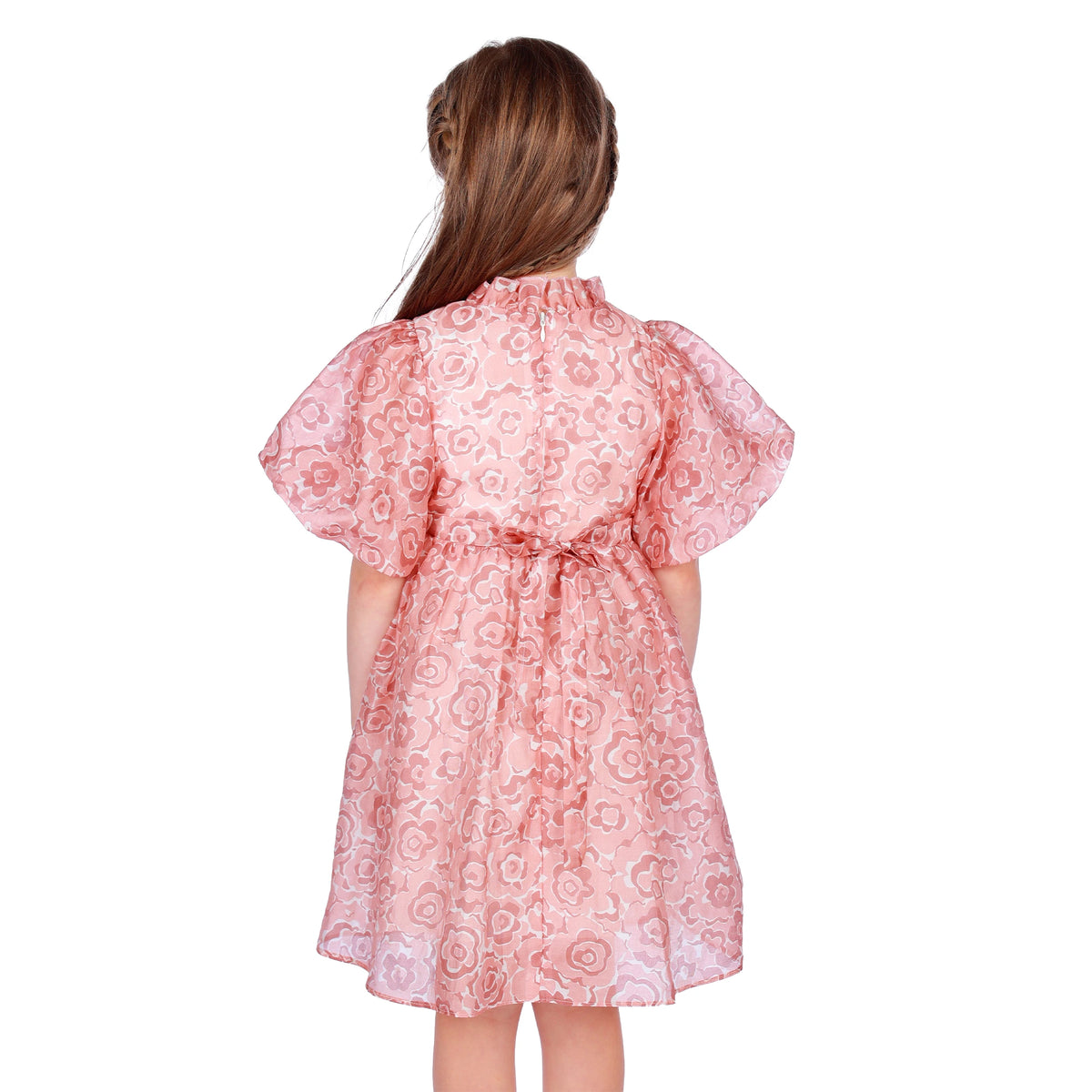 Floral Classic Dress for Girls Image