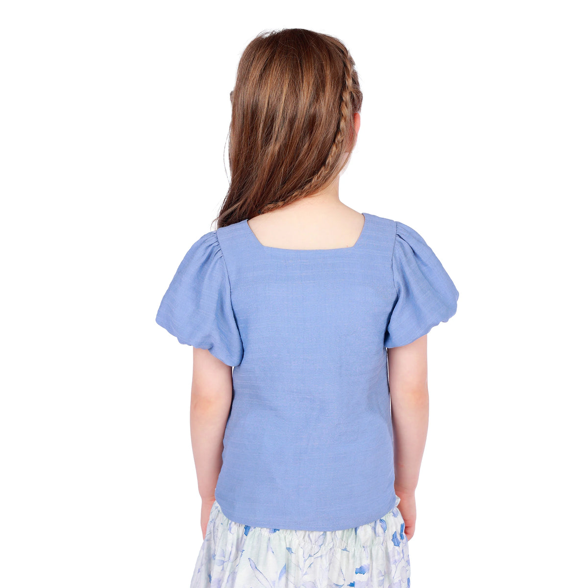 Jacquard Classic Blouse for Girls Image