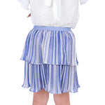 Color-Blocked Classic Skirt for Girls Image