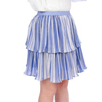 Color-Blocked Classic Skirt for Girls Image