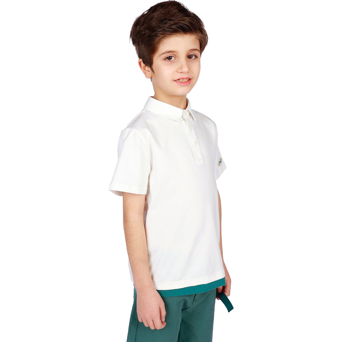 Badge Classic Polo Shirt for Boys Image