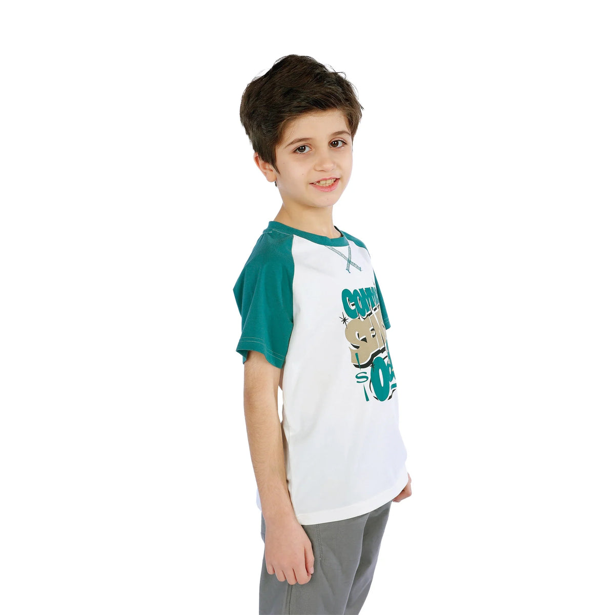 Printed Classic T.Shirt for Boys Image