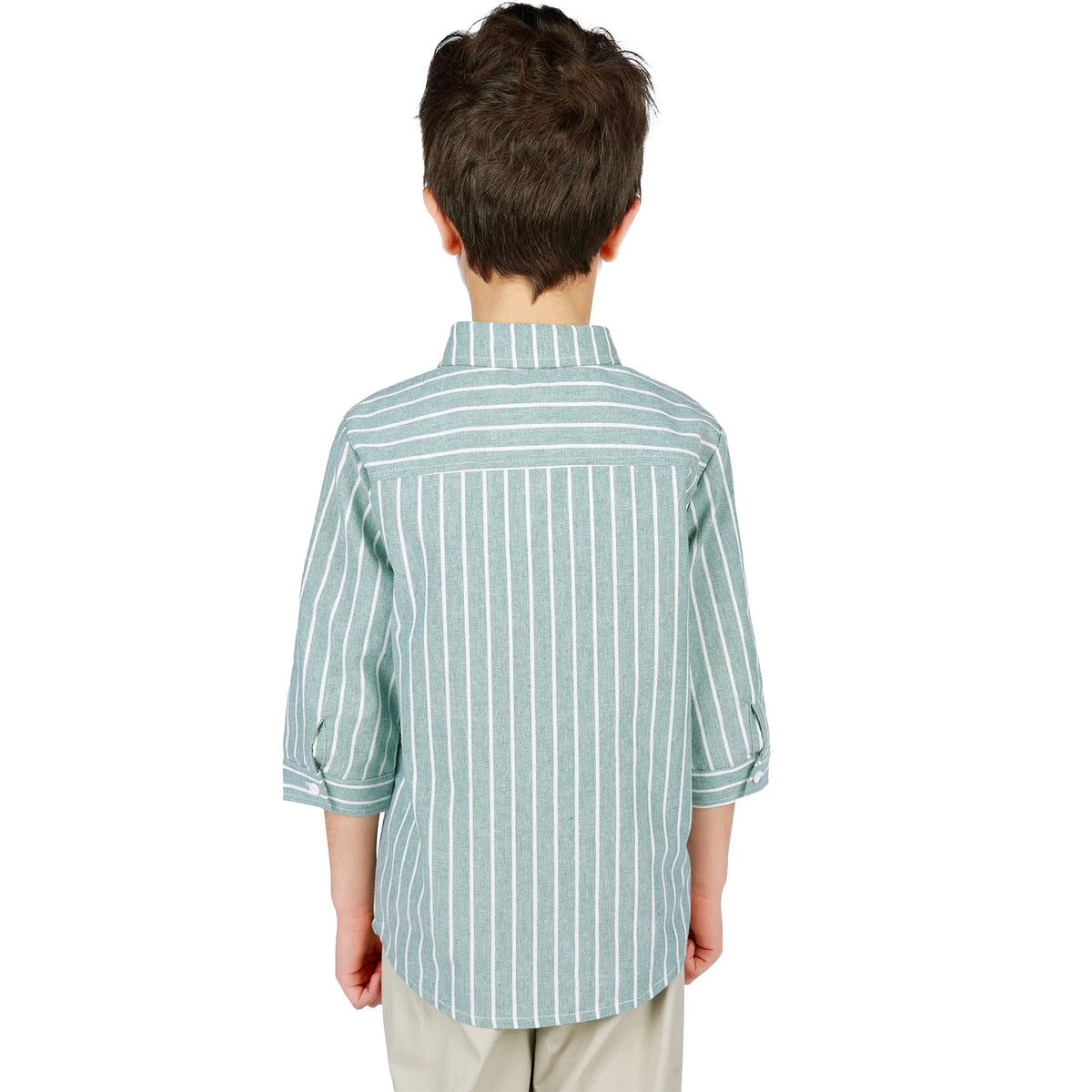 Striped Classic Shirt for Boys Image