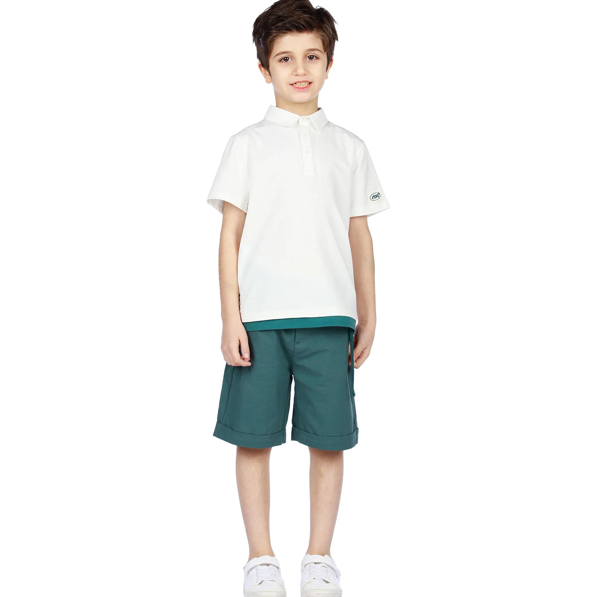 Plain Classic Shorts for Boys Image