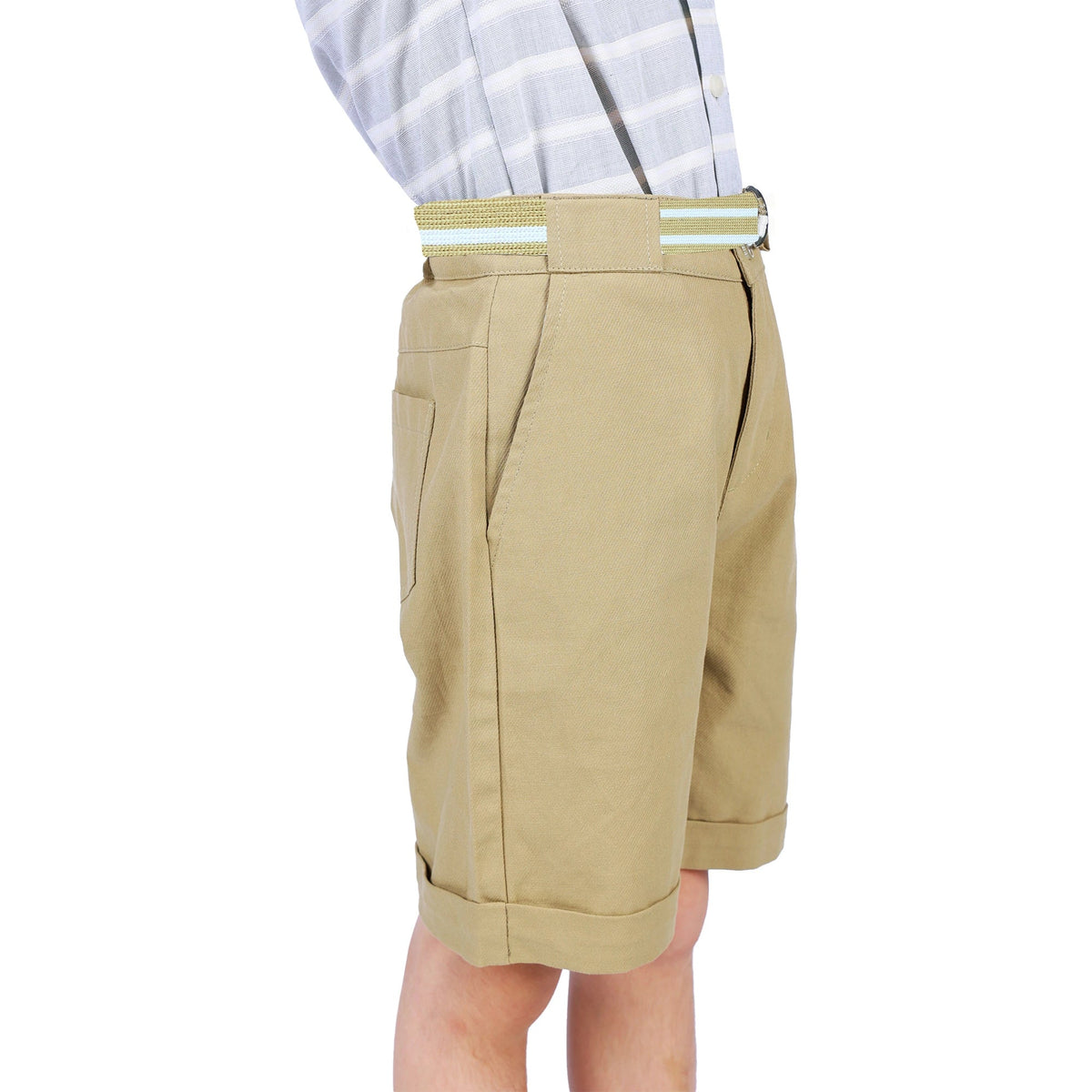 Plain Classic Shorts for Boys Image