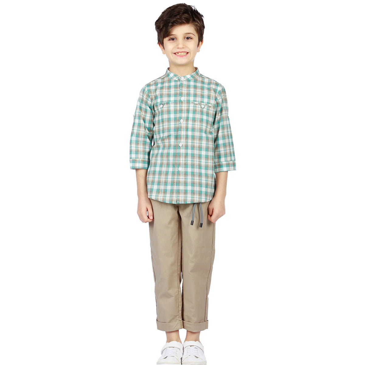 Checked Classic Shirt for Boys Image