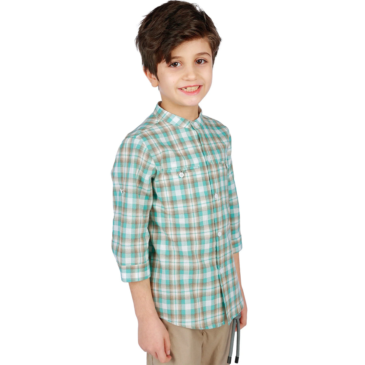 Checked Classic Shirt for Boys Image