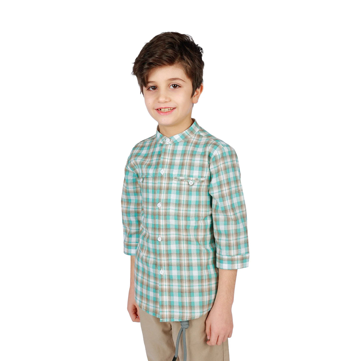 Checked Classic Shirt for Boys Image