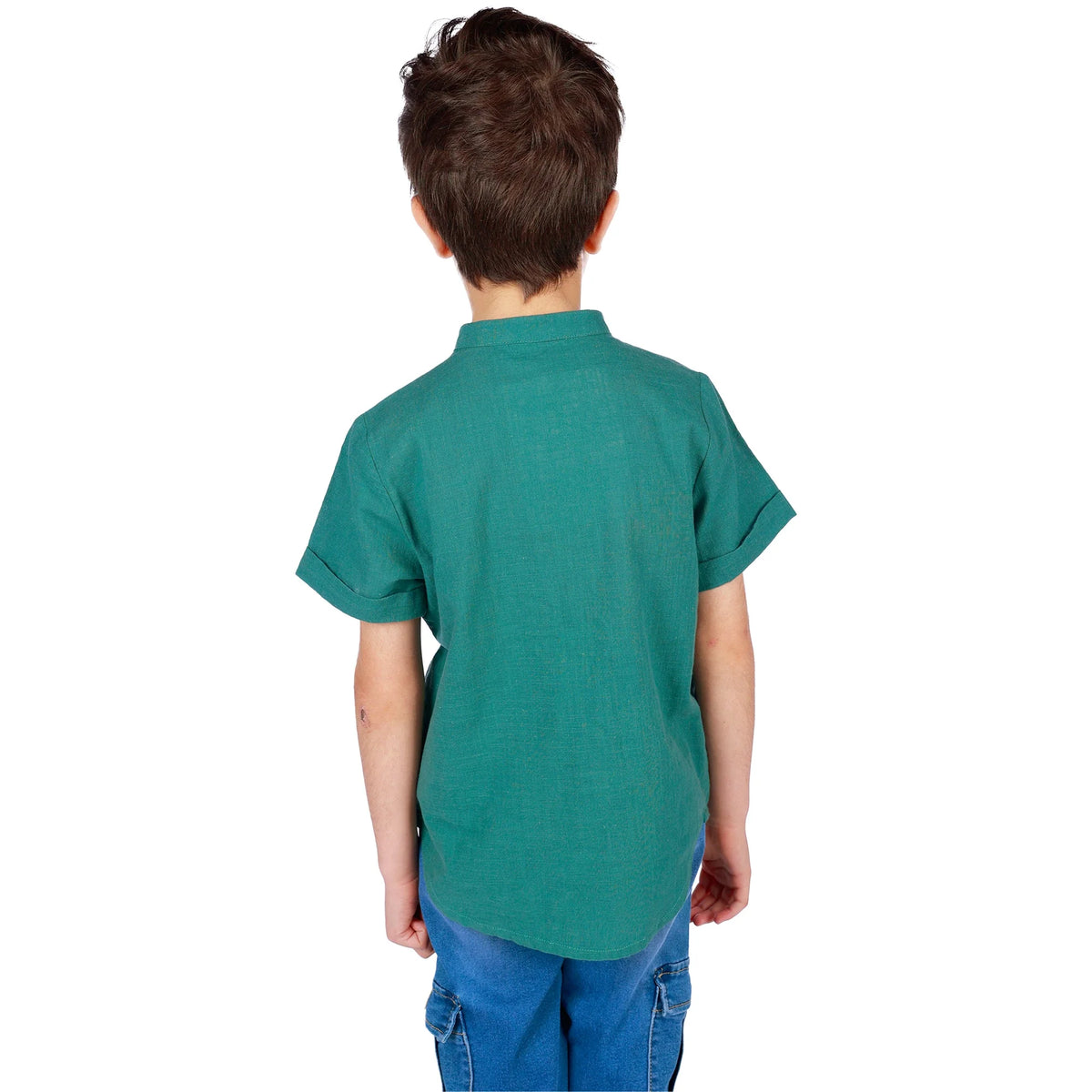 Embroidery Classic Blouse for Boys Image