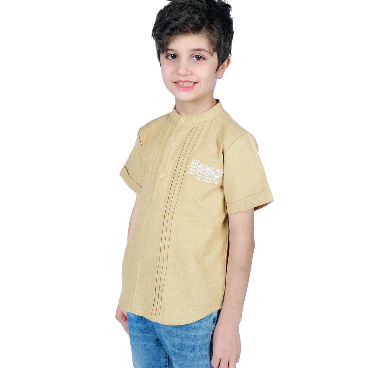 Embroidery Classic Blouse for Boys Image