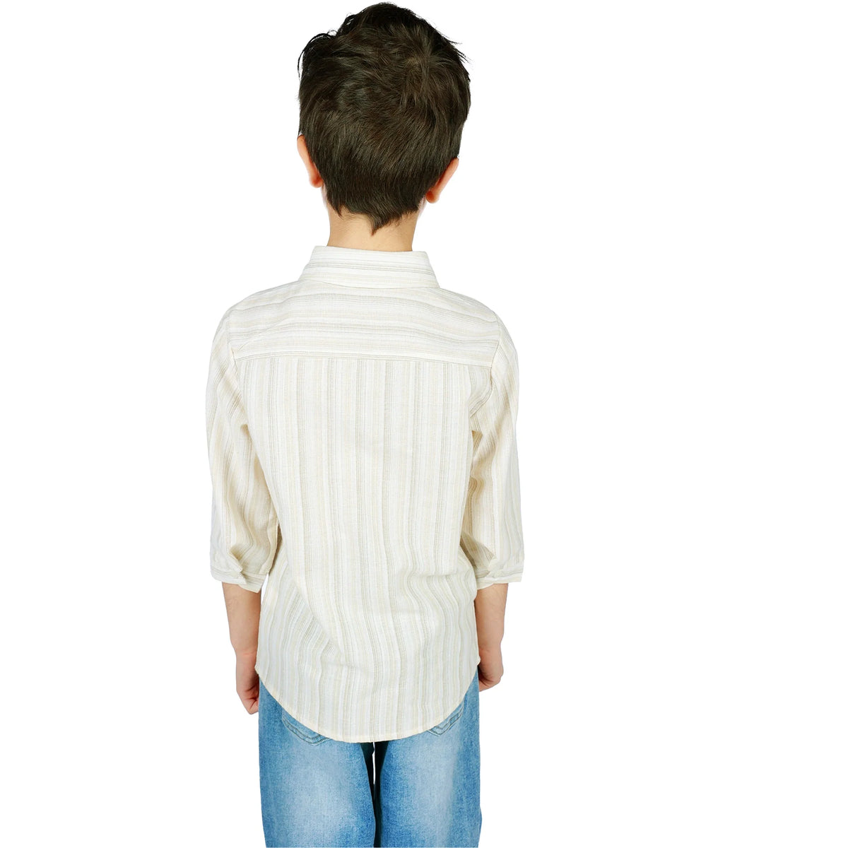 Striped Classic Shirt for Boys Image