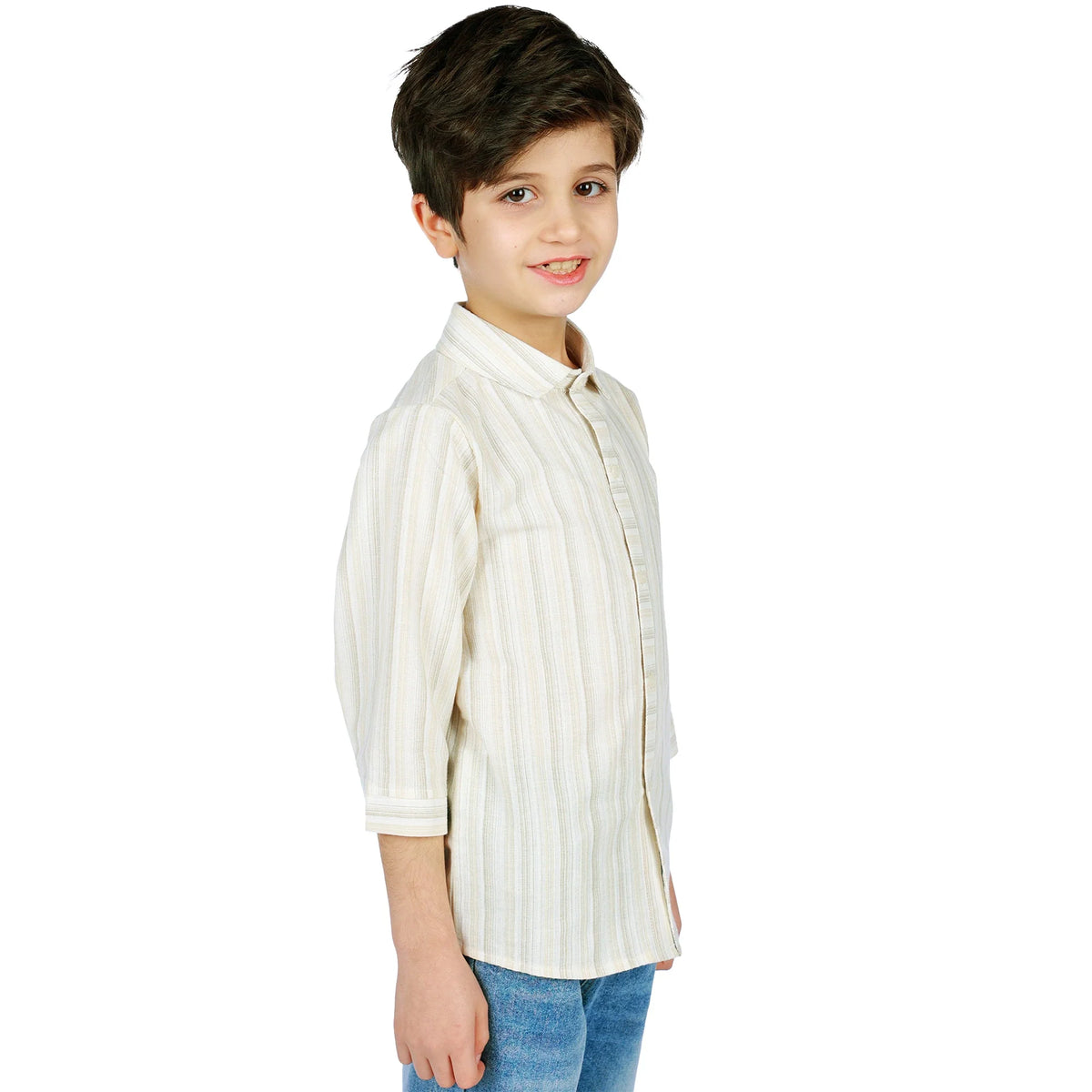 Striped Classic Shirt for Boys Image