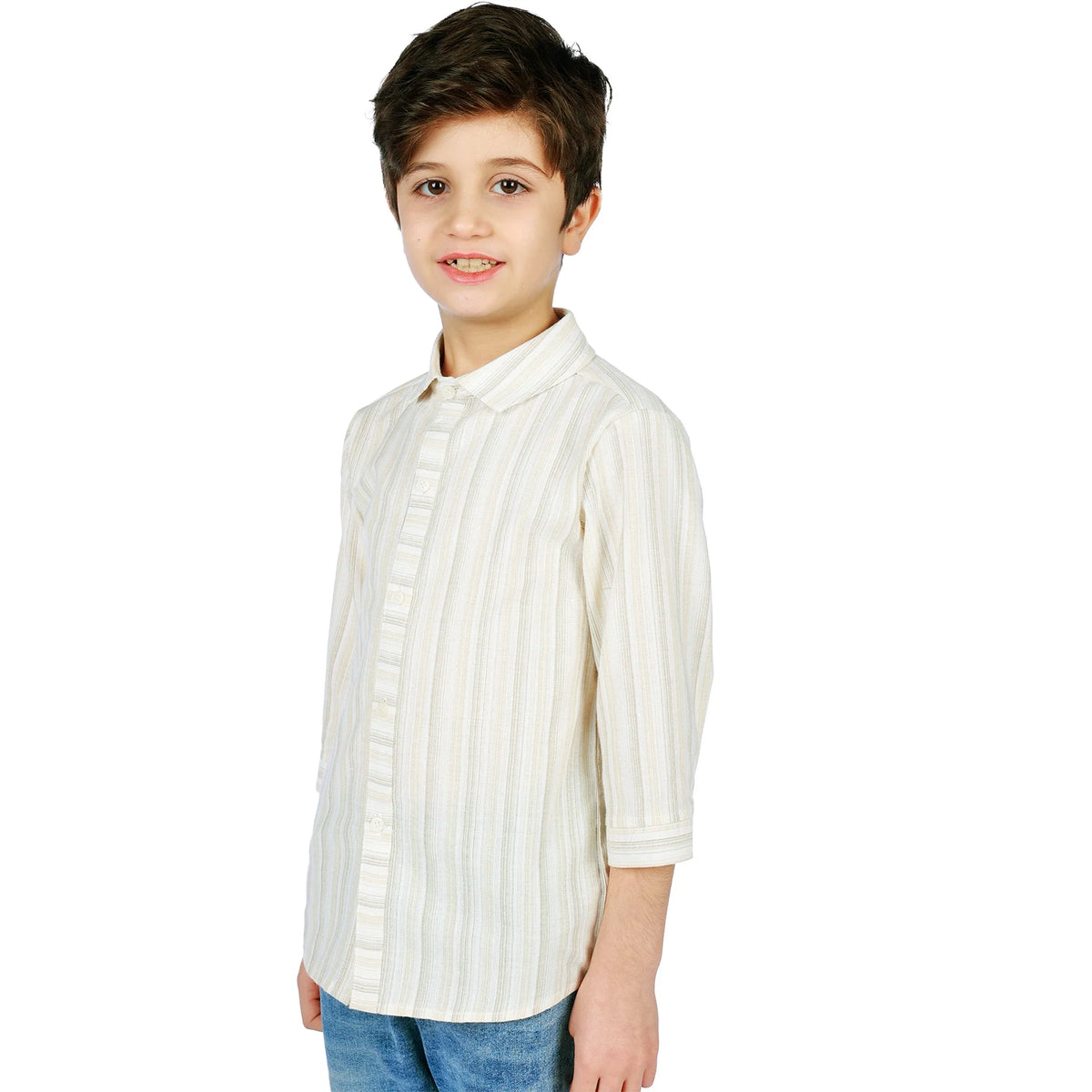 Striped Classic Shirt for Boys Image